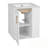 Bathroom Cabinet with sink and Side shelf