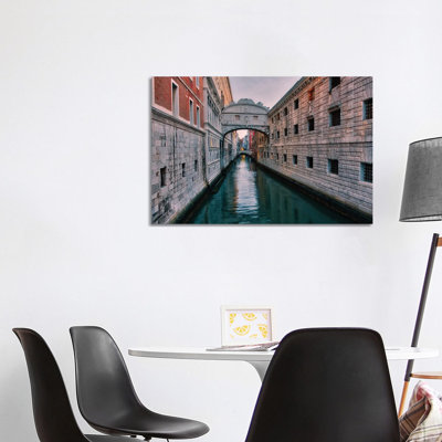 Bridge Of Sighs (Venice, Italy) by Zoe Schumacher - Wrapped Canvas Print