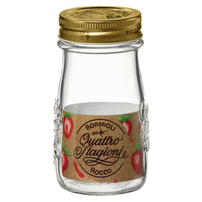 Quattro Stagioni Glass Jar - Set of 2