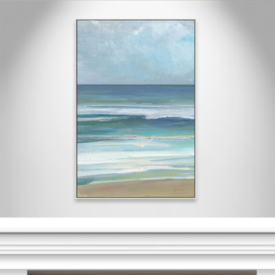 Gentle Waves I Print by Sally Swatland