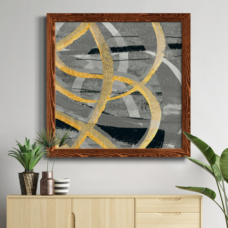 Toile encadrée Pastel Coast-Premium - prête à être accrochée, Érable encadré, H 35,5 po x l 35,5 po x P 1,5 po