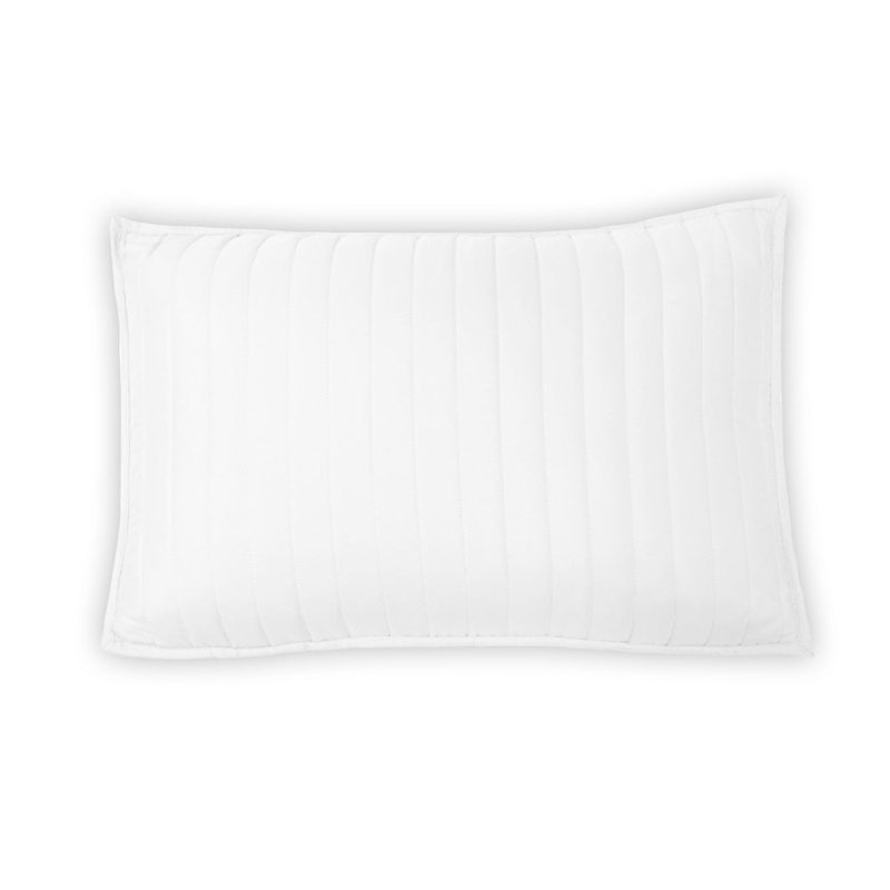 White Full Vertical Stripes 3-Piece Quilt Set