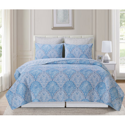 Chinoiserie Coast Quilt Set