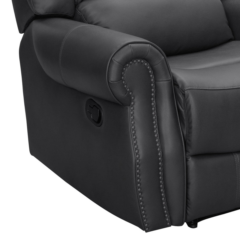Fauteuil inclinable standard Morella, Faux cuir gris