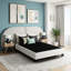 Plateforme de lit tapissier Oatmeal
