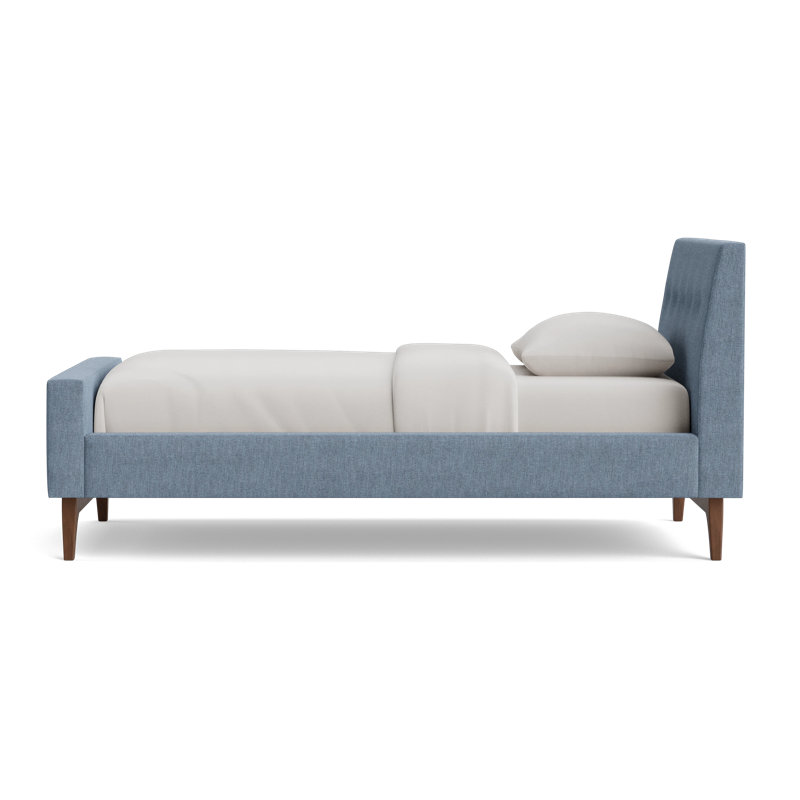 Tyler Bed, Twin, Performance Weave - Onyx