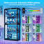 Glass Display Cabinet With Led Lighting-234042837