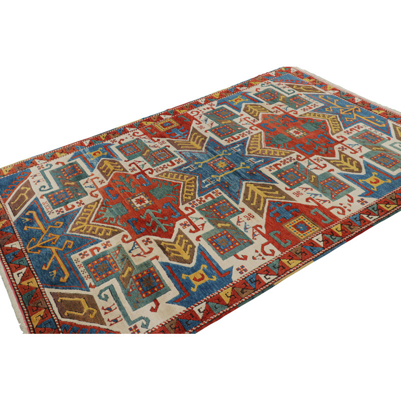 One-of-a-Kind 5'6”x8'1” Hand Knotted Area Rug