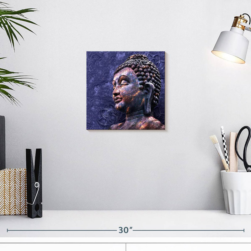 Javetta Lord Buddha Head, 10" H x 10" W