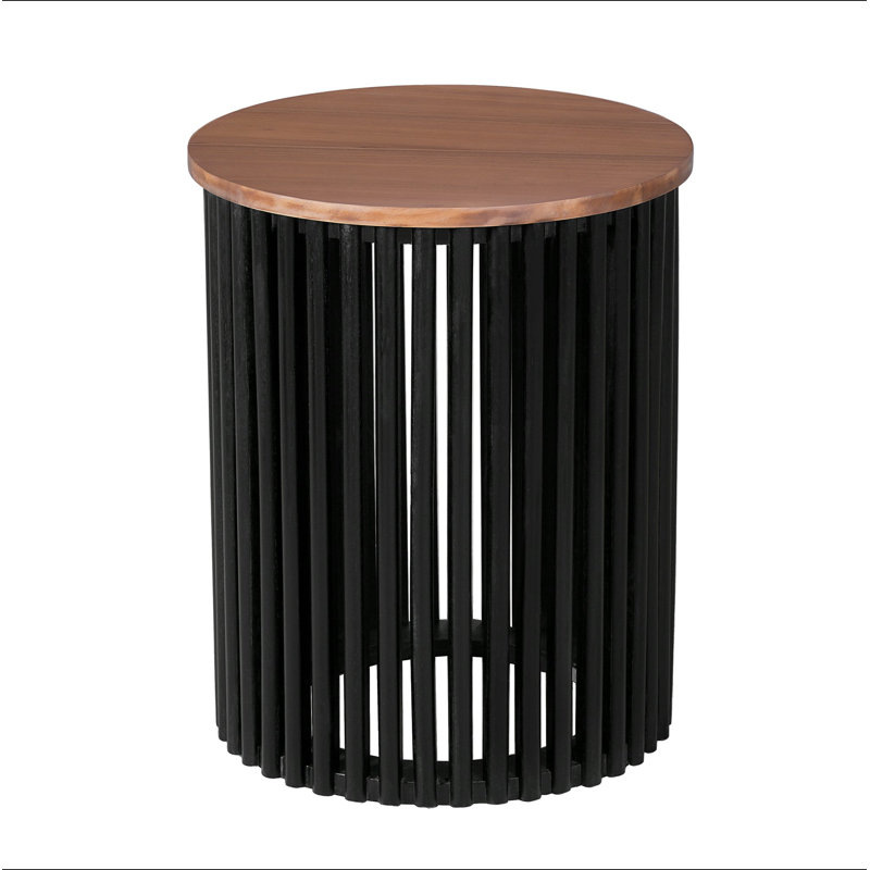 Table d'appoint en bois massif ACACIA