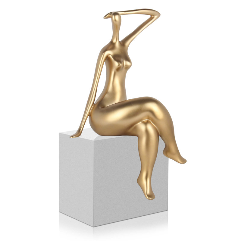 People Statue, Gold