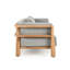 Aston 82" Outdoor Sofa Natural/gray