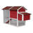 Headrick 20 Square Feet Chicken Coop with Chicken Run For Up To 5 Chickens