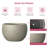 Gibson Handmade 3 - Piece Pot Planter Concrete Composite Plant Pot-126478747