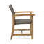 Chaises de salle à manger d'extérieur en bois (ensemble de 2)-90493496