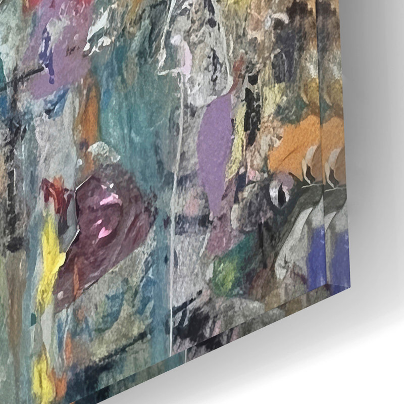 Ivy Bronx «Kings Highway No. 3» par Design Fabrikken, art mural en verre acrylique, H 12 po x l 16 po x P 0,13 po