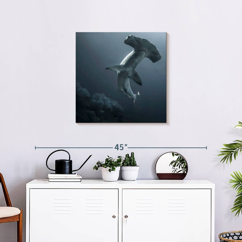 Requin-marteau Brampt, H 24 po x l 24 po