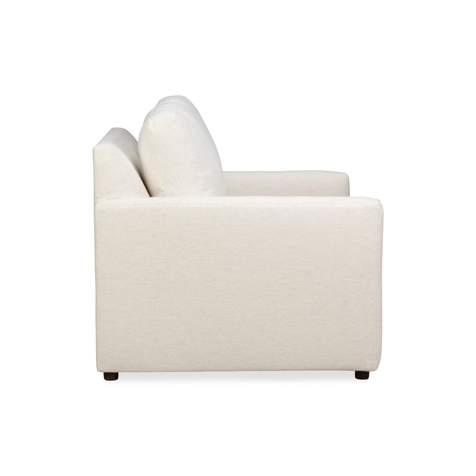 Savannah 58'' Upholstered Loveseat, Nomad Snow Crypton® Chenille