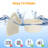 Divided Serving Tray with Lid and Handle-2069703455