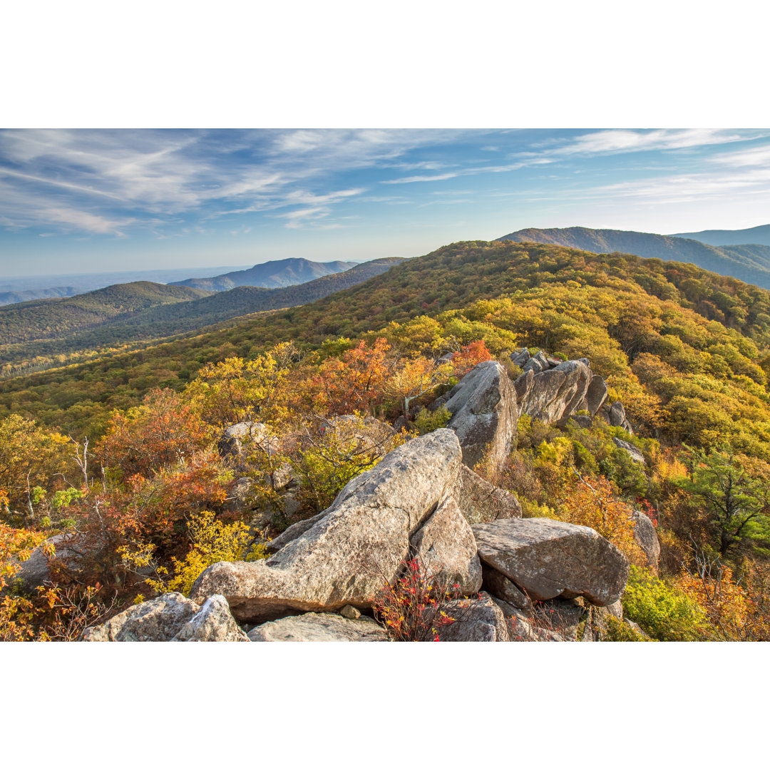 Leinwandbild Marys Rock Shenandoah