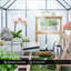 Serre de plain-pied, serre de style moderne