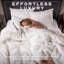 Luxurious Hotel Snuggledown Signature Goose Feather & Down Medium Support Back Sleeper Cotton Cover Pillow