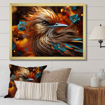 «Beautifull Bird Gros-up», reproduction sur toile