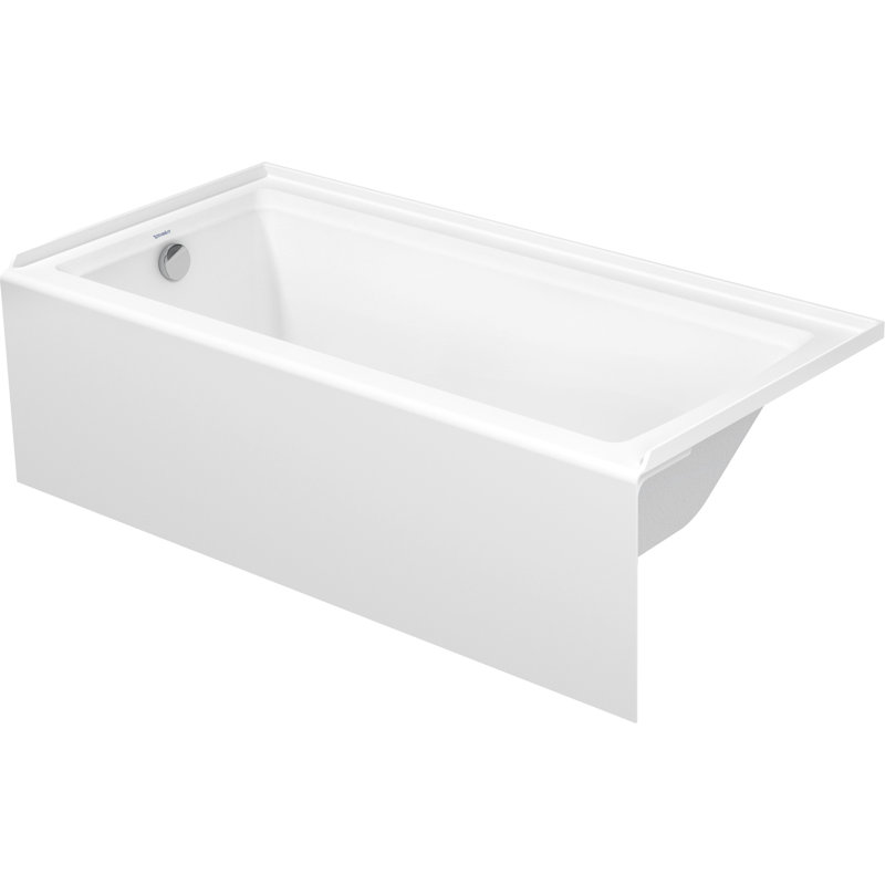Duravit Architec 66" x 32" Alcove Bathtub