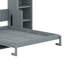 Lit escamotable Murphy avec bureau, cadre de lit mural peu encombrant avec tablettes de rangement-1688549968-1688549999