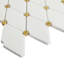 Natural Marble Hexagonal Polished Marble Tile