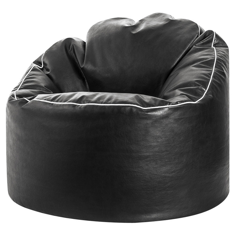 Fauteuil à billes moyen et méridienne, Noir