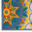 Tapis intérieur / extérieur à motif floral vert / jaune / bleu Adalia-1676703689
