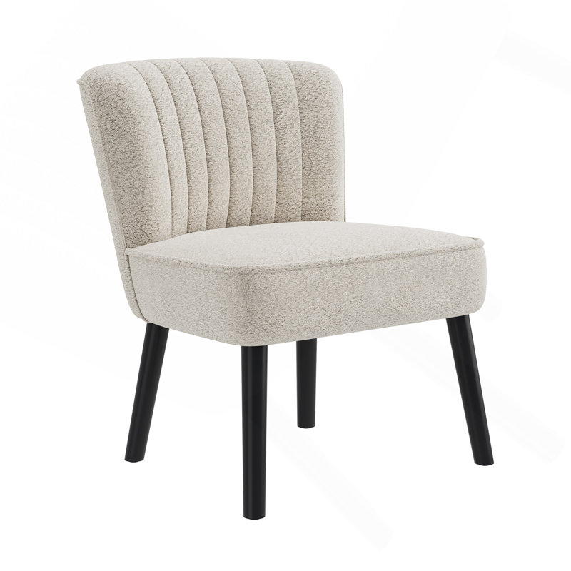 Chaise coquille blanche, Blanc