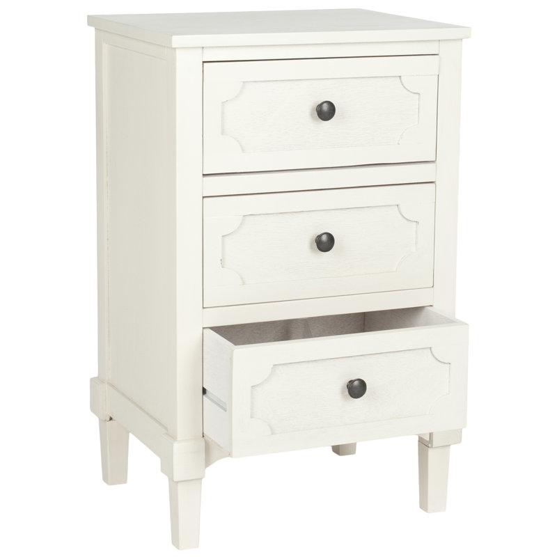 Griffin 16.9'' W 3 - Drawer Dresser, White
