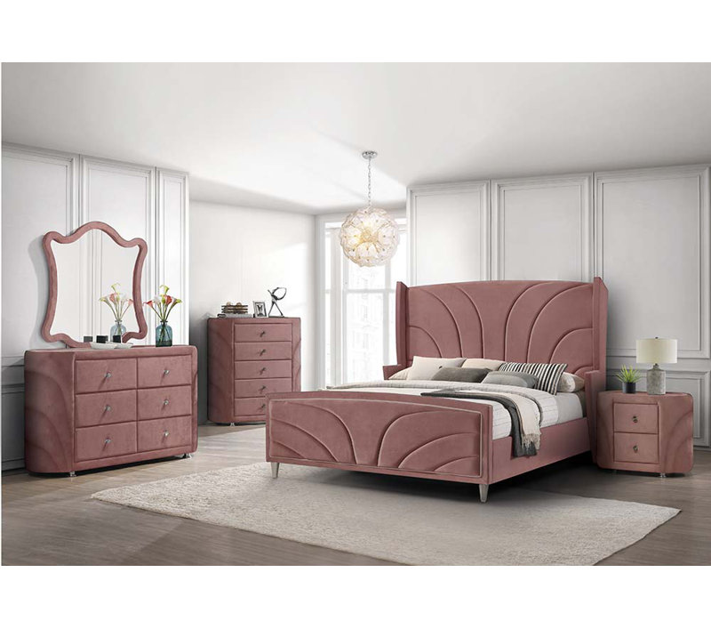 Yasmyne Platform Bed, Queen