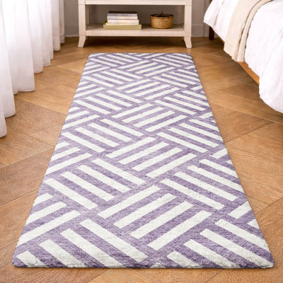 Tapis à poils longs de qualité supérieure lavable à la machine ADS620