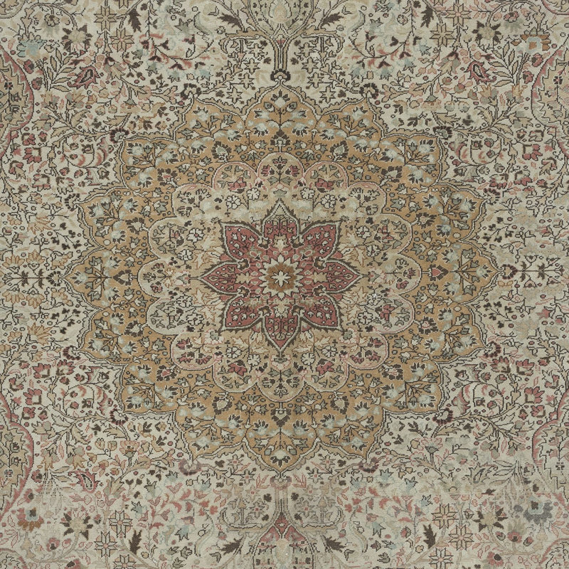 Tapis rectangulaire en laine