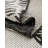 Contemporary Aviesel Area Rug Black and White Color-1518119157