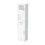 Haut placard de rangement pour salle de bain - 1 tiroir, 2 portes et placard blanc