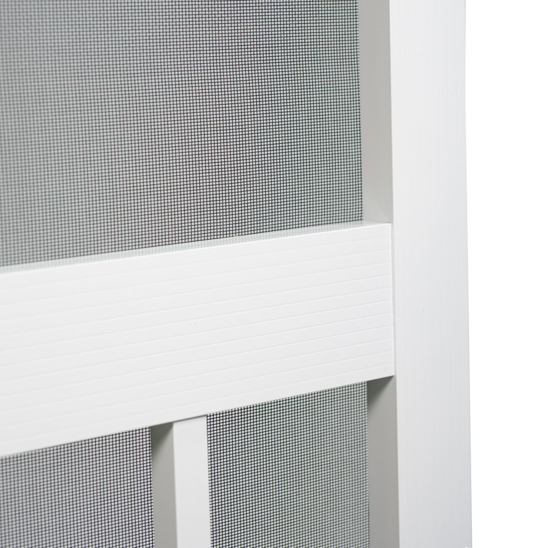 Porte moustiquaire en aluminium Westmore, Blanc