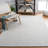 Abstract Hand Tufted Wool Rug-1751938255