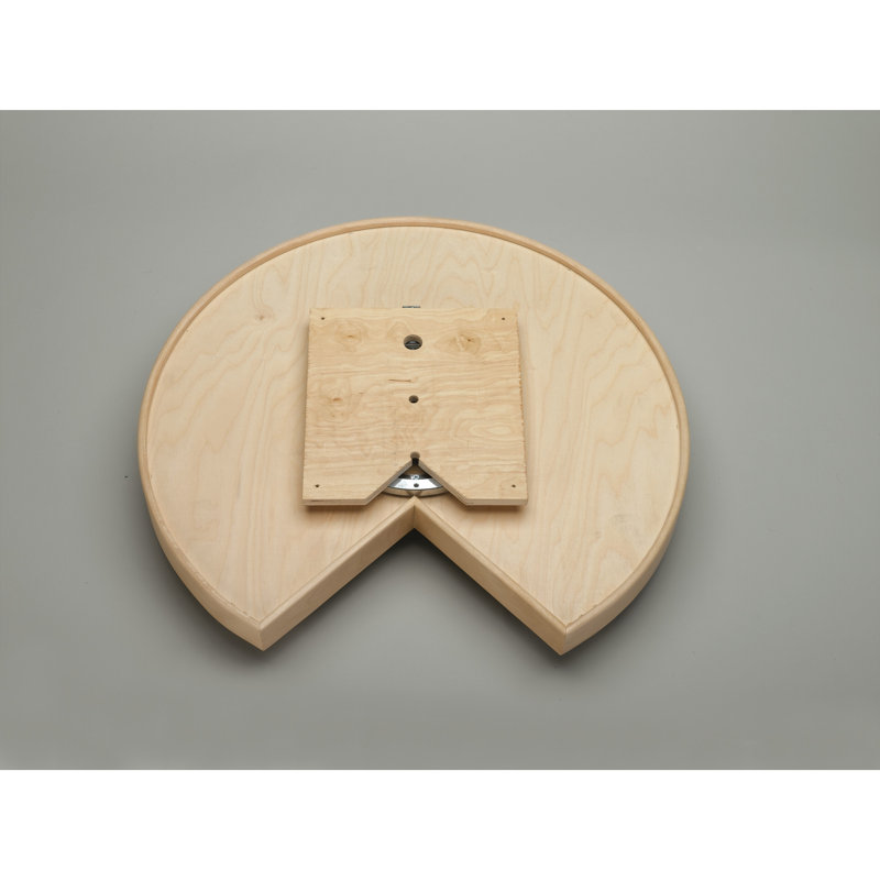 Plateau tournant en bois naturel Rev-A-Shelf