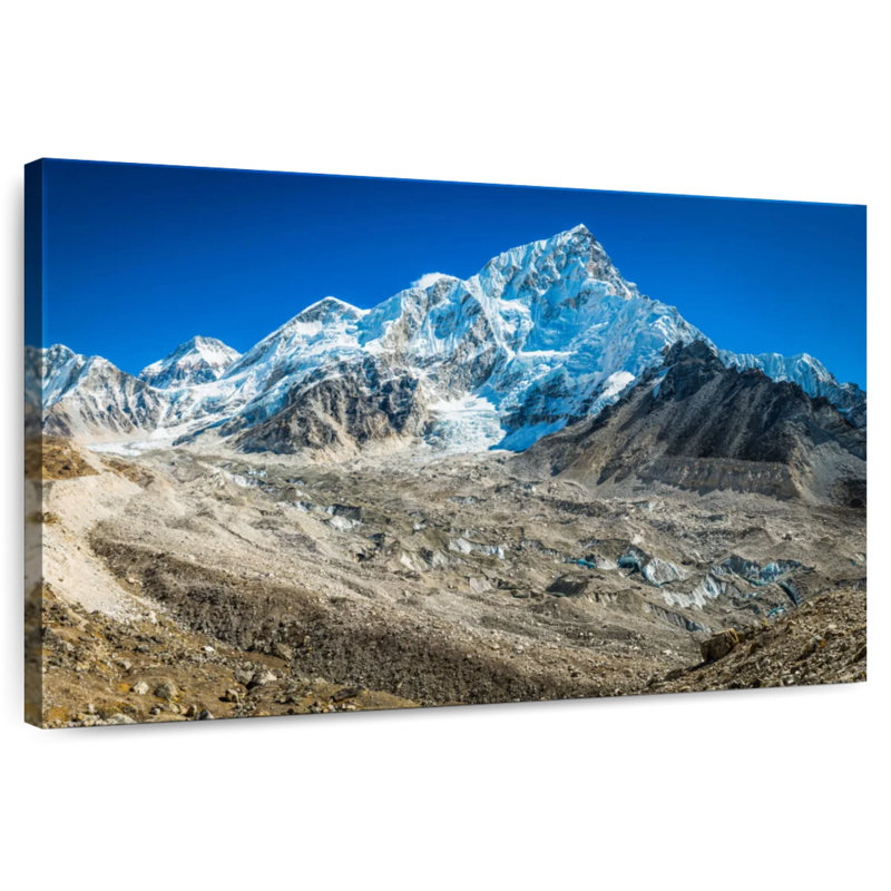 Nuptse Above Khumbu Glacier, 20" H x 30" W