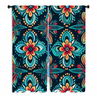 Joelma Room Darkening Curtain Pair