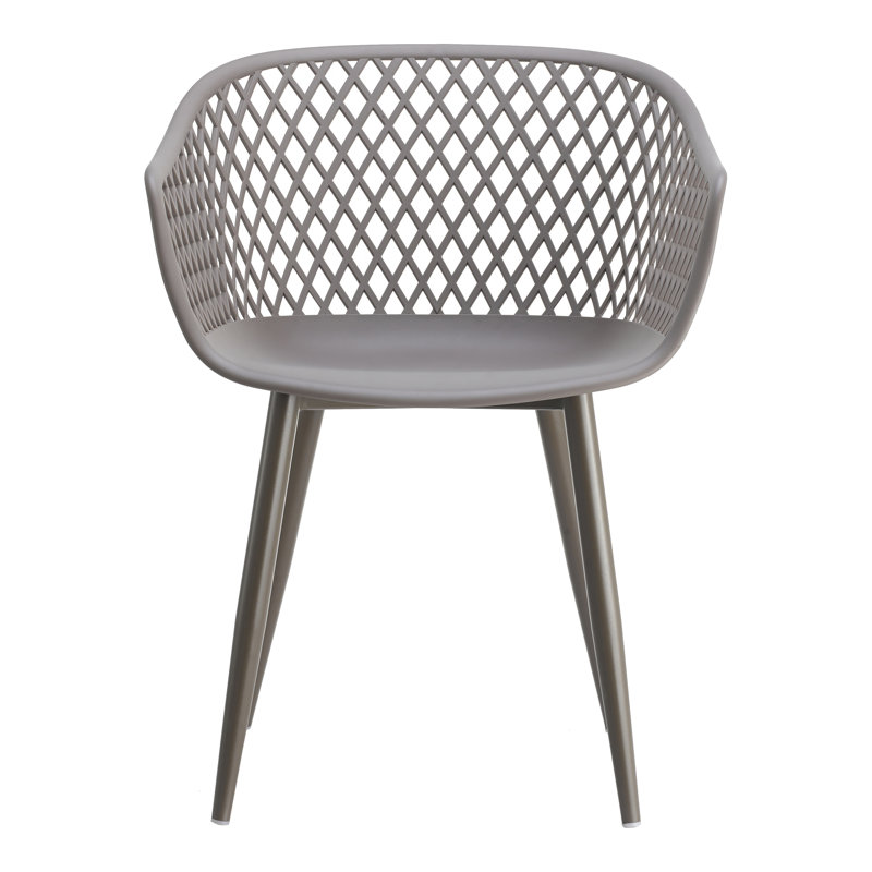 Piazza Patio Dining Chair, Gray