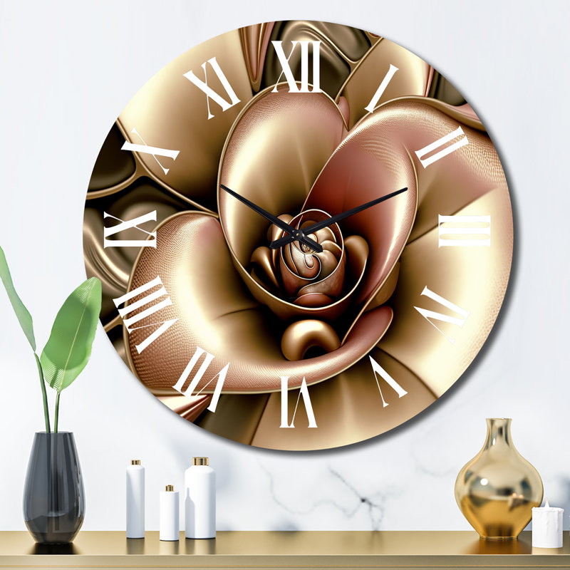 Horloge murale en métal Matsumoto, Grand