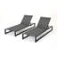 Chaise longue Venice (ensemble de 2)-1577556183