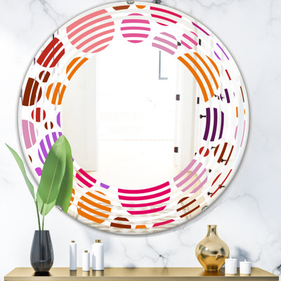 Miroir mural Wave