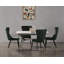 Hartshorne Velvet Dining Chairs - Ergonomic Curved Back with Metal Legs -  Side Chair for Dining Room Kitchen Living Room-1348625287-1411989036-1411989038