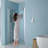 34"W x 72"H Fold Frameless Shower Door-115203479